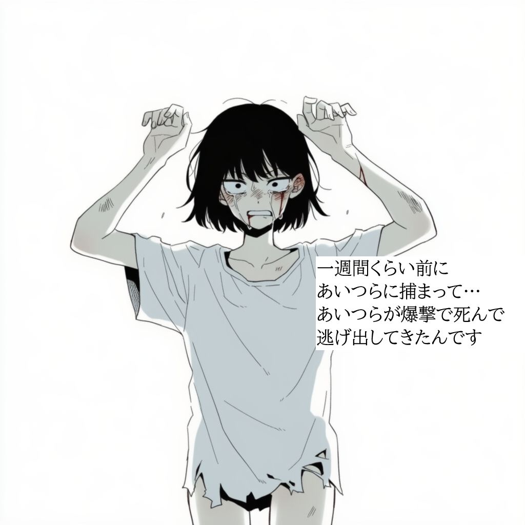 サンプル画像3:戦場で拾ったダウナー系JKに誘惑されたので、無責任中出しして孕ませた。(ハラメウメ) [d_684920]