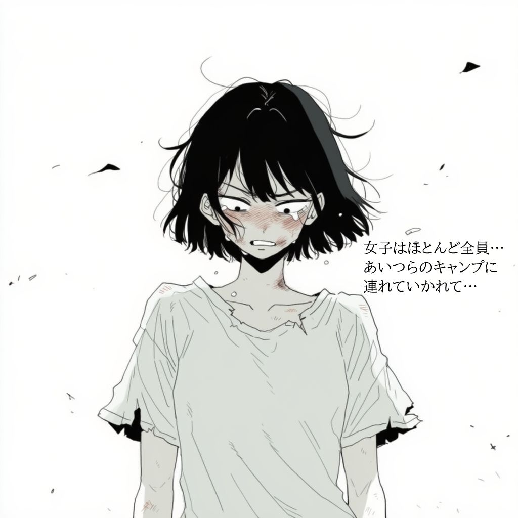 戦場で拾ったダウナー系JKに誘惑されたので、無責任中出しして孕ませた。 画像9