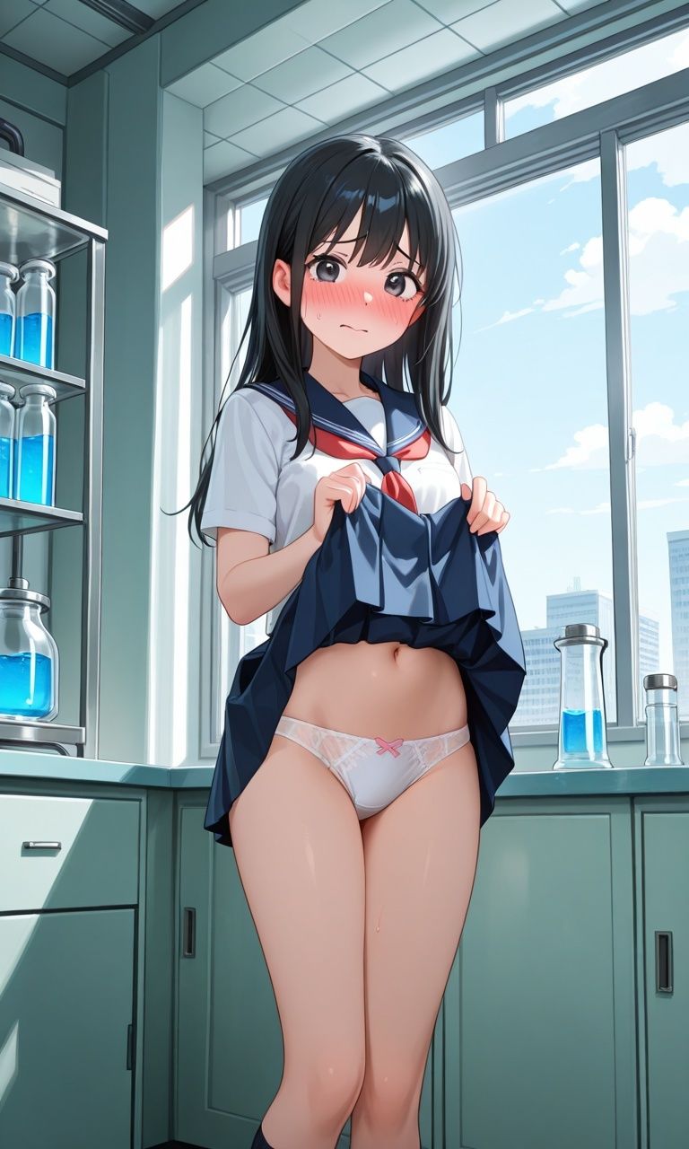 サンプル画像1:ネットで一人エッチを配信していた女の子は(ひぐらしなく) [d_685071]