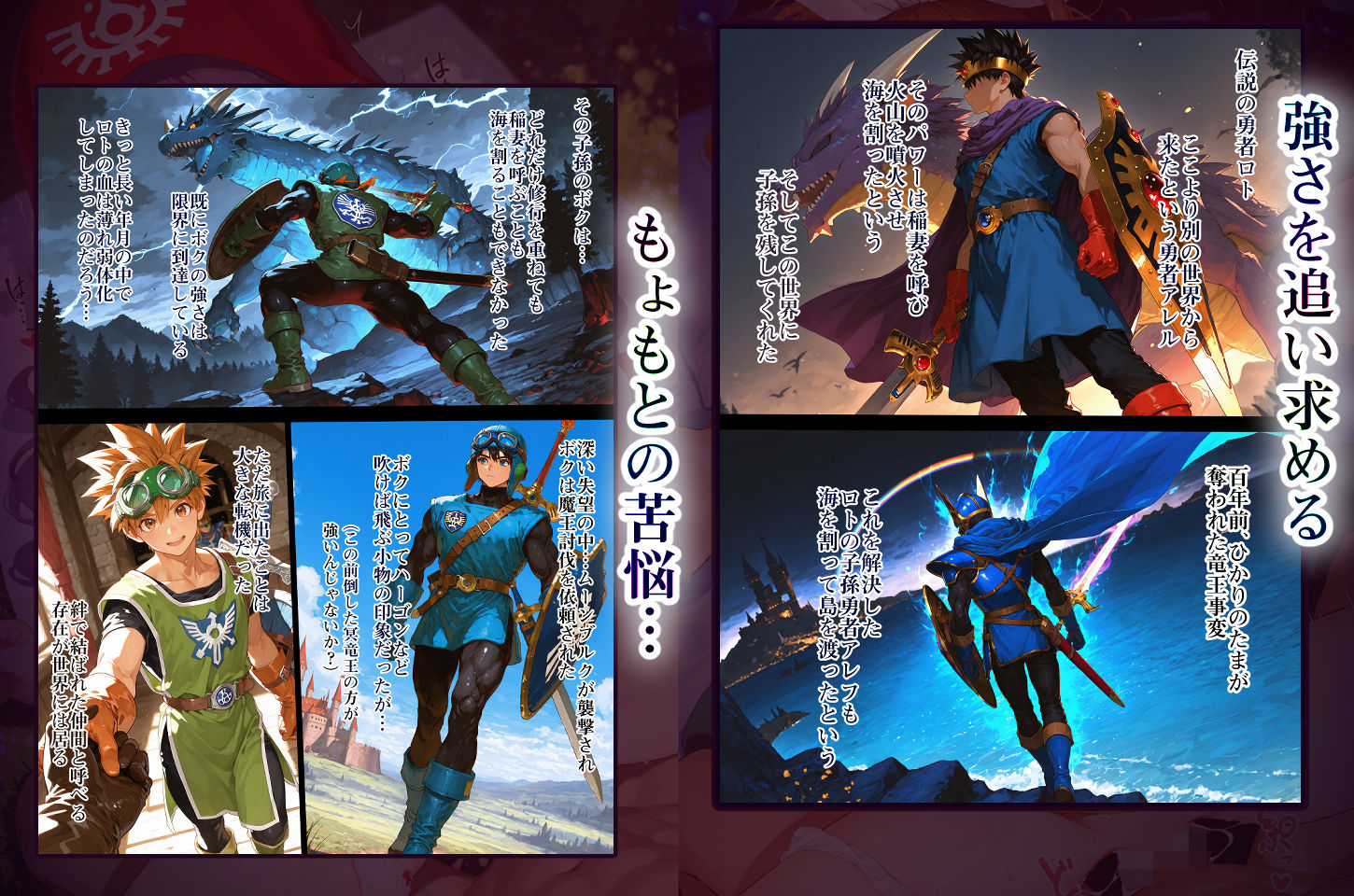 サンプル画像2:DQ2 Inbreeding of Loto’s Bloodline 旅の道中王女2人と種付け交尾の毎日 魔王が先か、孕ませが先か(Ethical Muse) [d_685165]