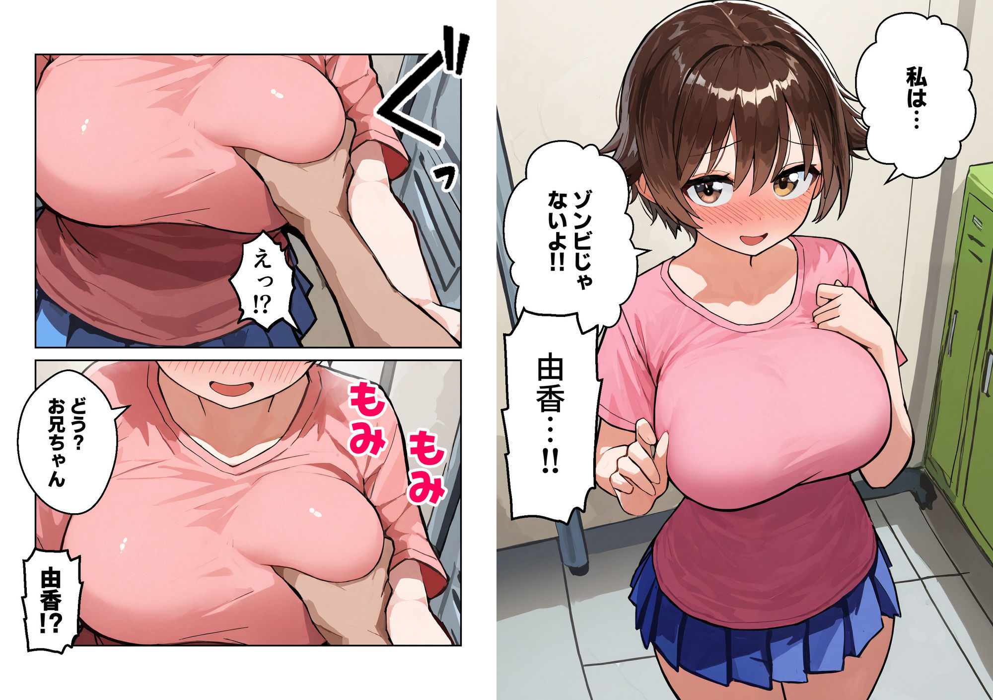 噛まれたけどゾンビじゃないよ!〜兄妹コンビニ立てこもりエッチ〜【マンガ】 - hitomi raw無料エロ漫画(同人誌)サンプル画像 007