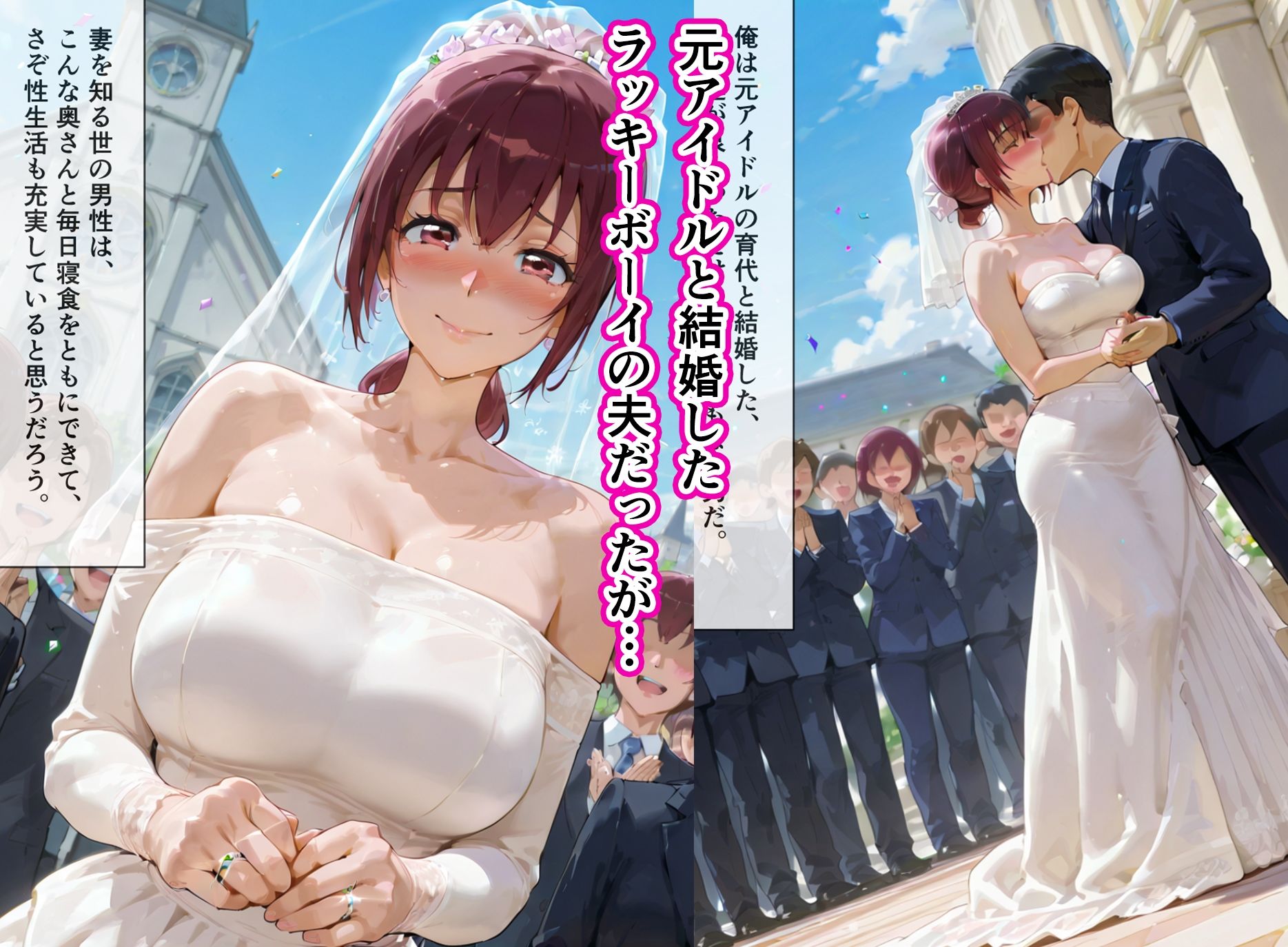 サンプル画像1:育代ママ、ED夫のために一肌脱ぎます！〜はじめての寝取らせ〜(レイン棒) [d_685704]