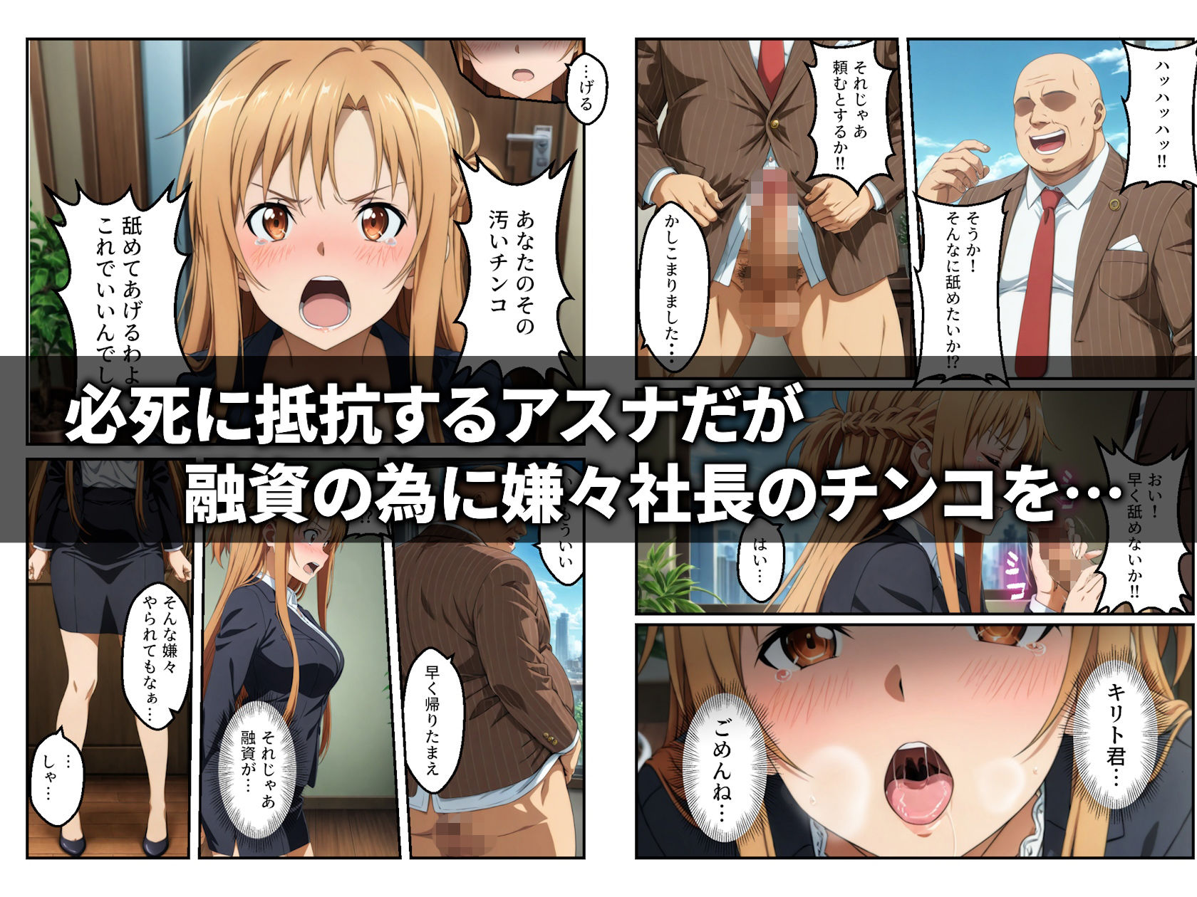 契約性交 〜アスナが堕ちるまで〜4