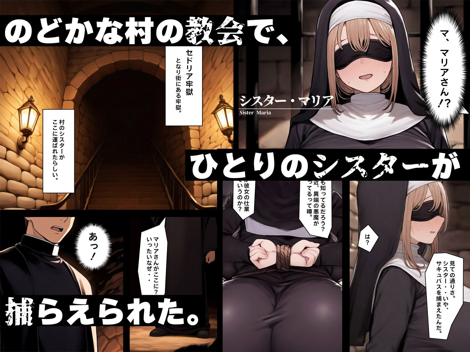 サンプル画像1:私はただのシスターです。(oto) [d_685972]