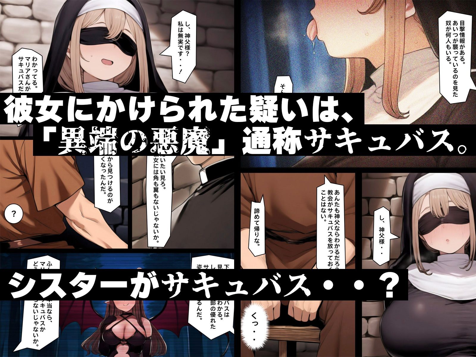 サンプル画像2:私はただのシスターです。(oto) [d_685972]