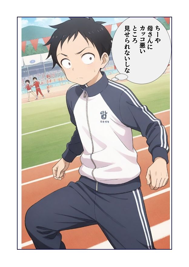 サンプル画像1:元高〇木さんのもとに後輩がやってきた  運動会編(愛) [d_685997]