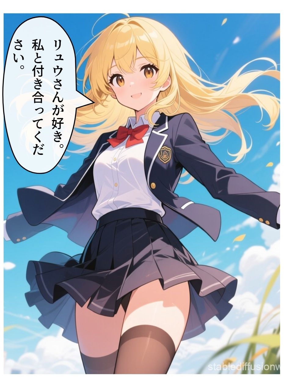 サンプル画像2:マジコイ4(AI漫画倶楽部Tea) [d_686000]