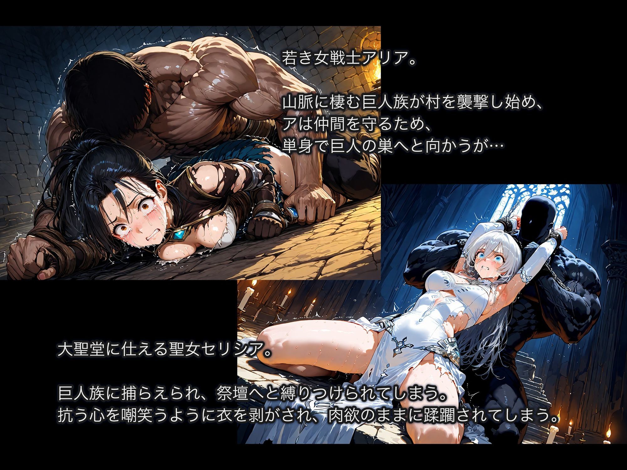 サンプル画像1:巨人の欲望 – 囚われた女たち –  コンプリートBOX(空想彩館) [d_686094]