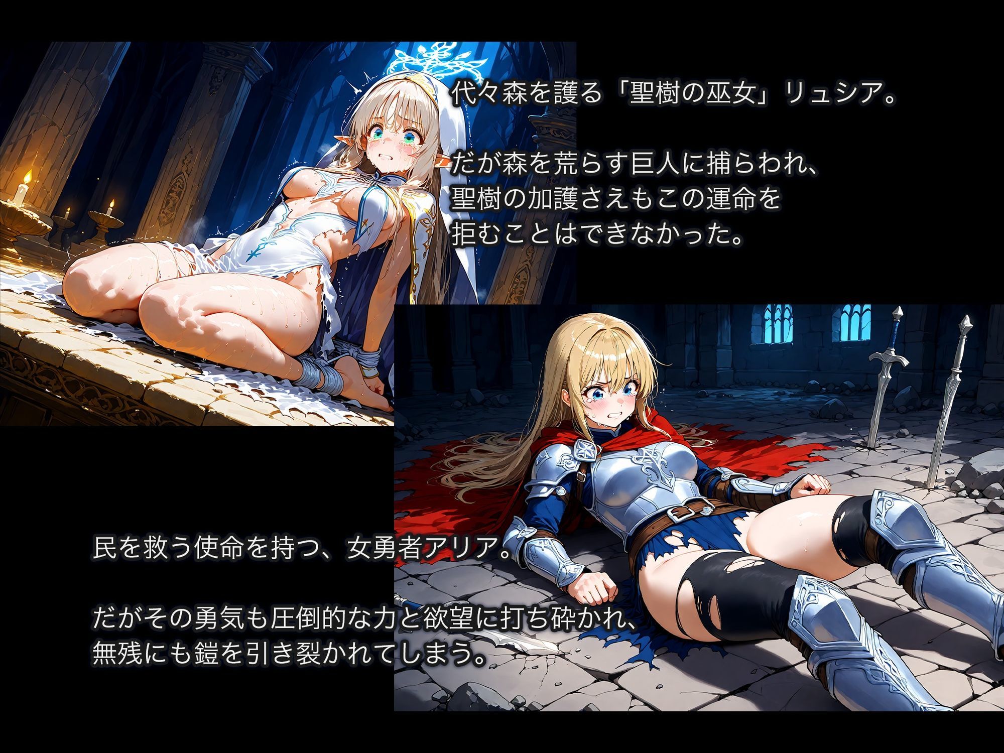 サンプル画像5:巨人の欲望 – 囚われた女たち –  コンプリートBOX(空想彩館) [d_686094]