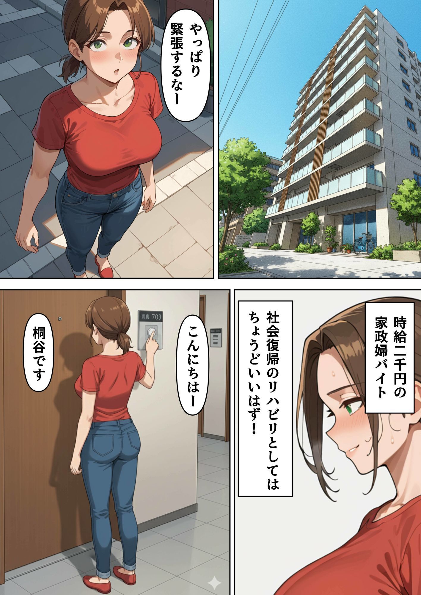 家政婦バイトで堕ちた人妻 画像4