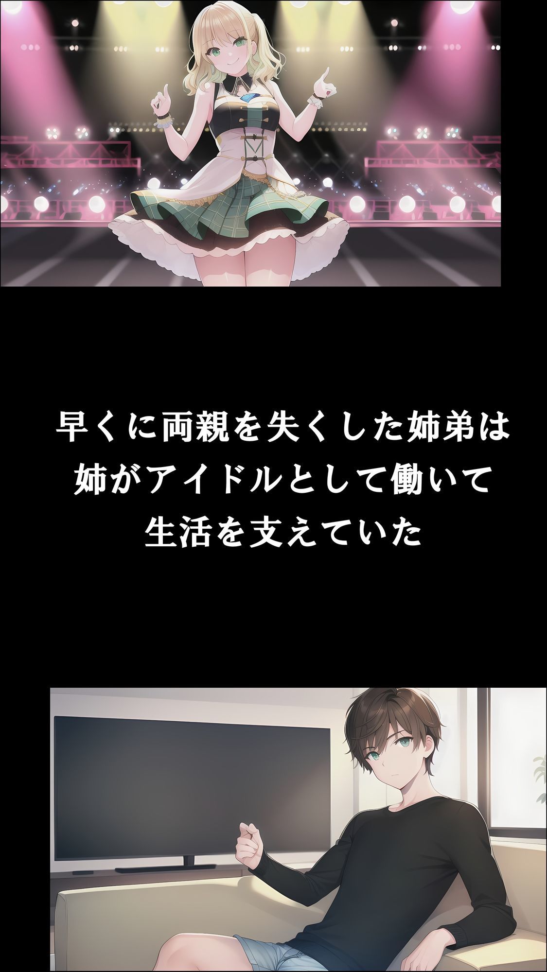 姉の身代わりに奴●アイドルに堕とされた弟 画像2