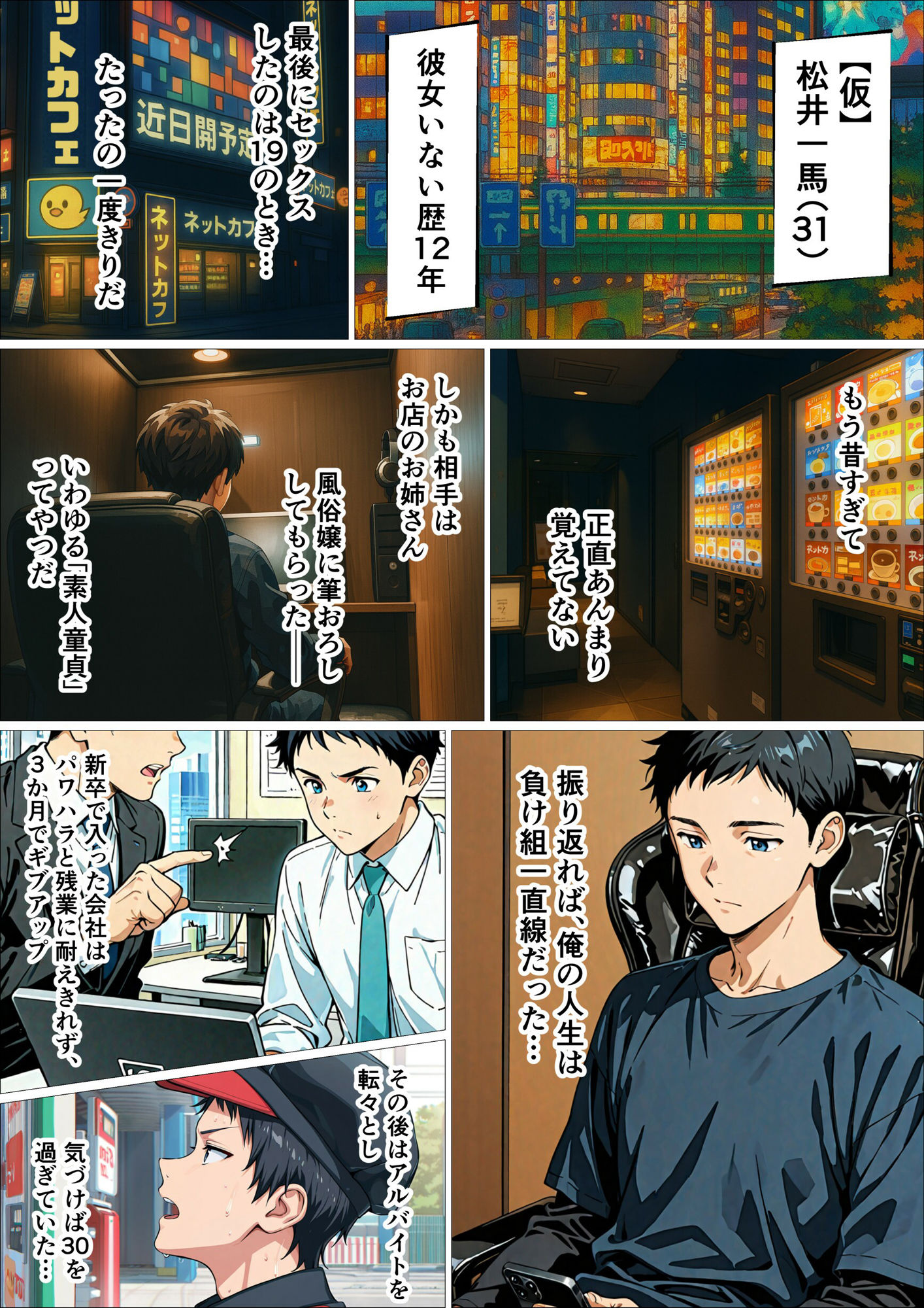 サンプル画像3:セフレ無限生成職【風俗スタッフ】に転職した結果、性欲処理に追われる日々が始まった元・陰キャの俺(えんにちきかく) [d_686813]