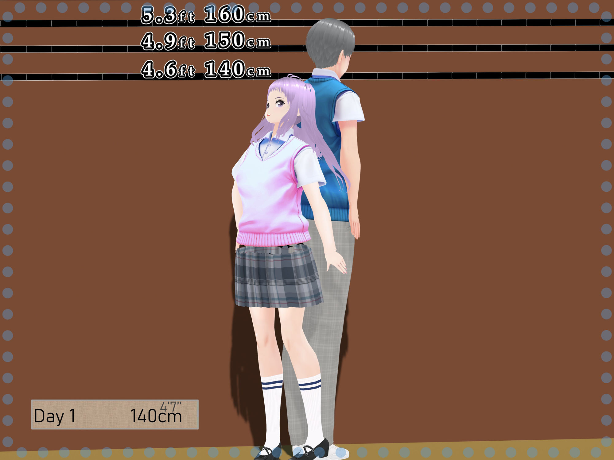 女子だけデカく 男子を追い抜く 成長音〜段差編〜 画像10