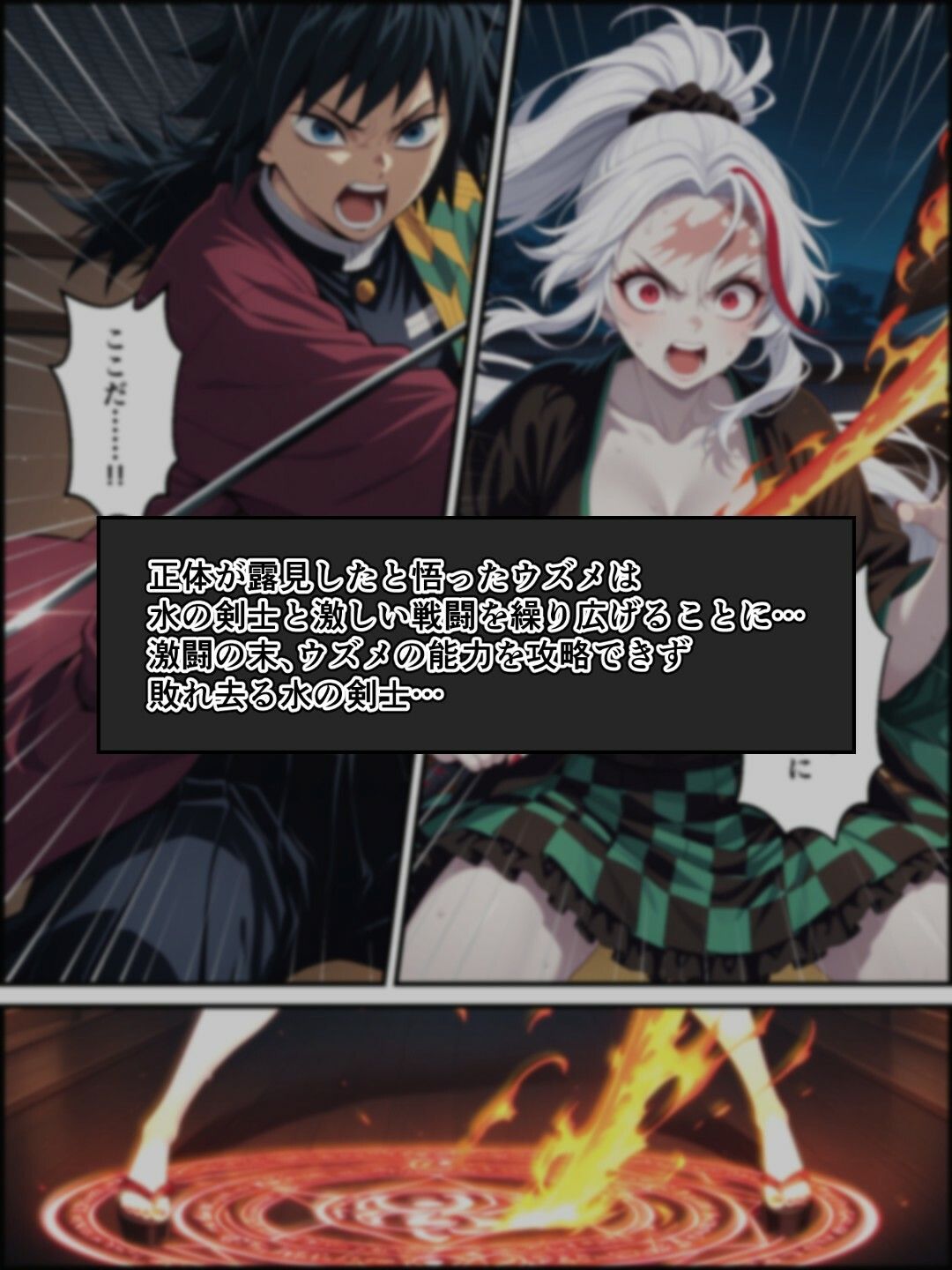 サンプル画像3:鬼獄の廻堕5 〜水の剣士と追憶の狐面編〜(しにもの) [d_688104]