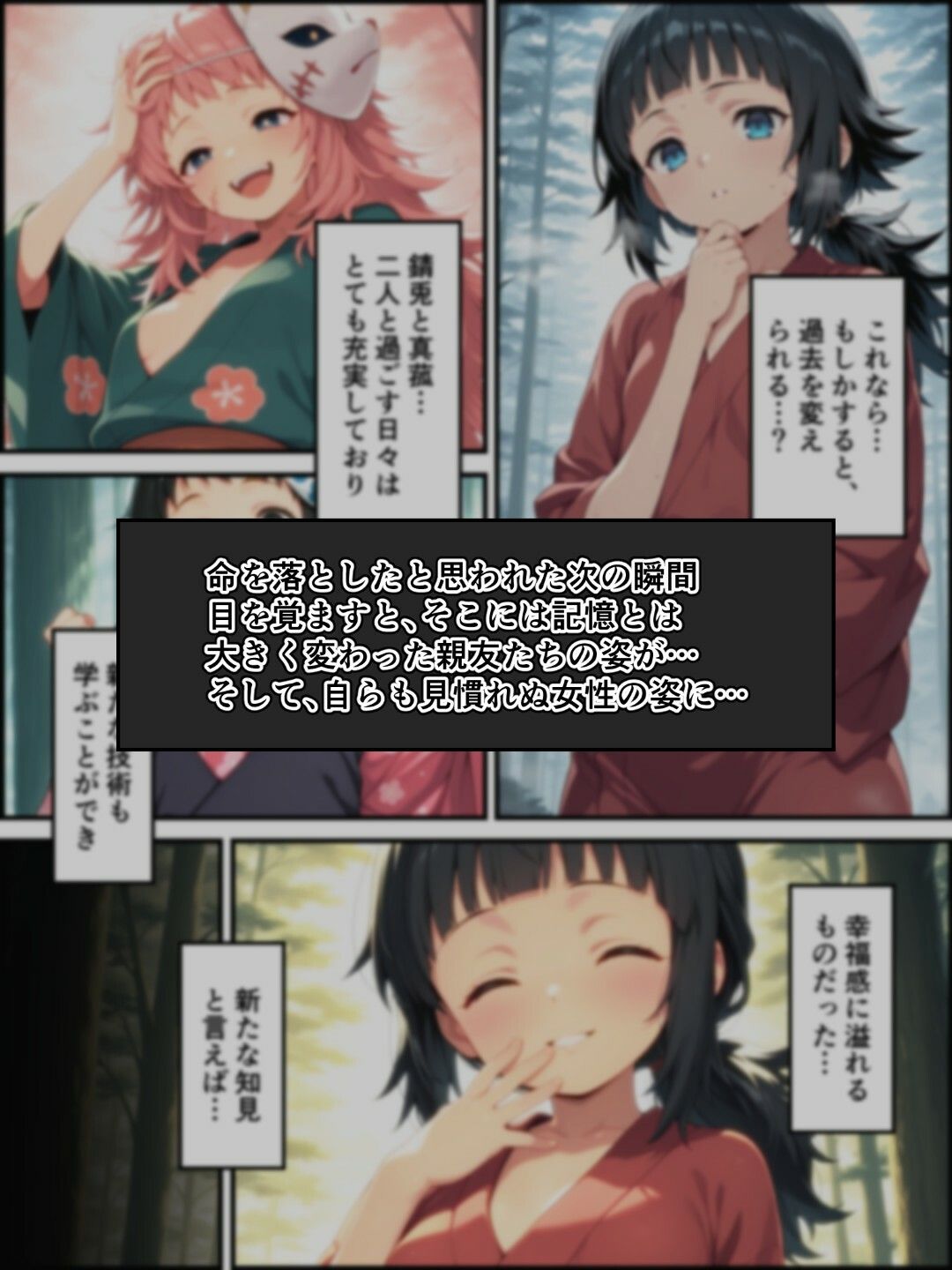 サンプル画像4:鬼獄の廻堕5 〜水の剣士と追憶の狐面編〜(しにもの) [d_688104]