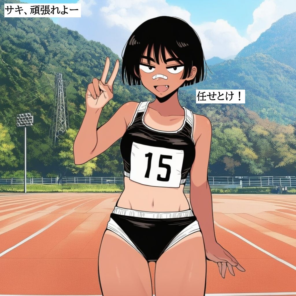 ボーイッシュ陸上女子の性欲処理に付き合わされる話。 画像1