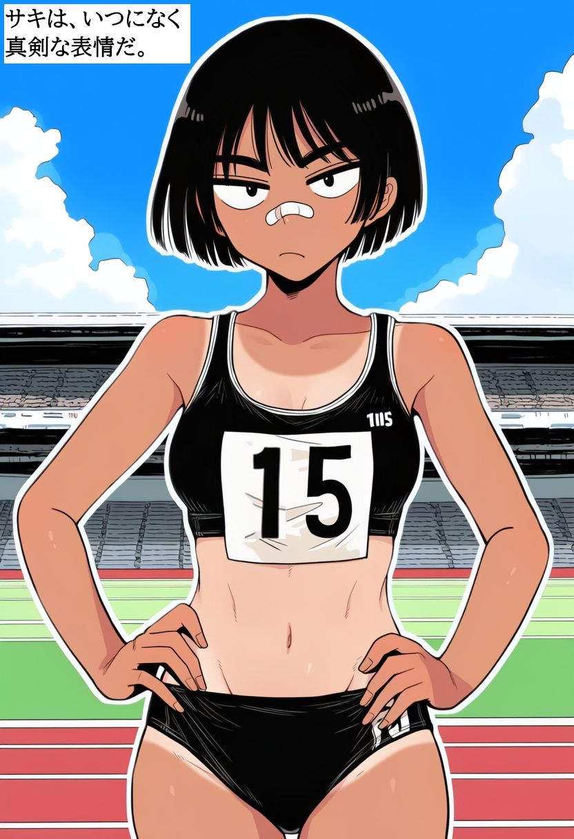 ボーイッシュ陸上女子の性欲処理に付き合わされる話。 画像3