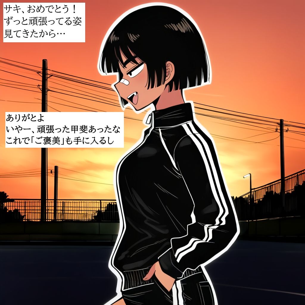 ボーイッシュ陸上女子の性欲処理に付き合わされる話。 画像8