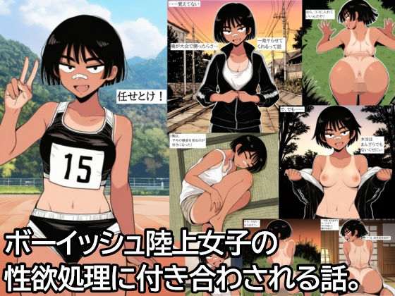 ボーイッシュ陸上女子の性欲処理に付き合わされる話。 画像1