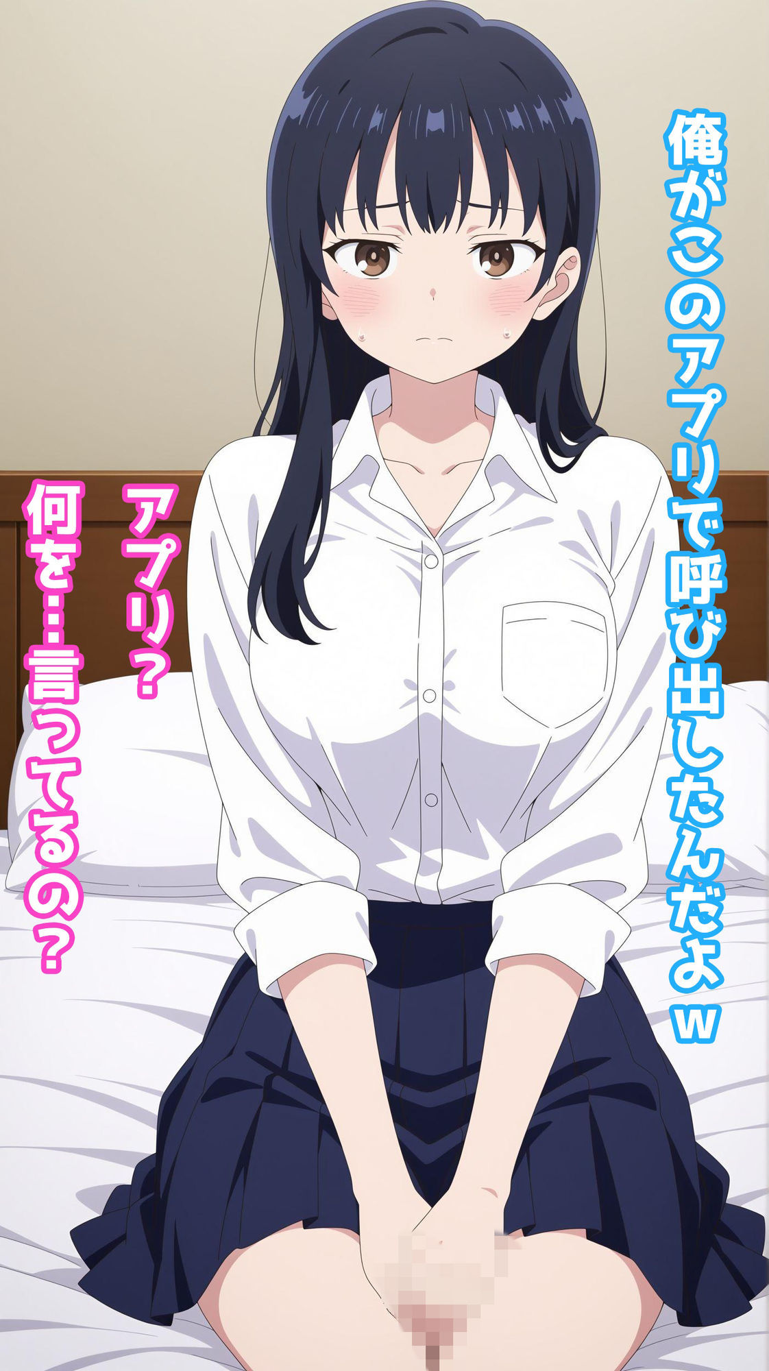 【一部セリフつき】Deliサモ☆ 美少女とおじさん強●召喚アプリ - 僕のモデルJK編 - 画像2