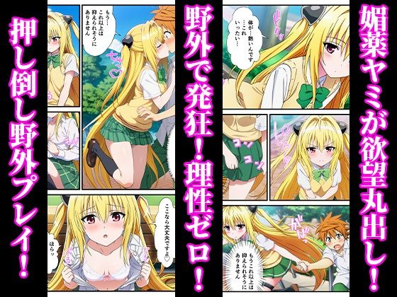 サンプル画像4:媚薬キメセク漬け！失禁痙攣アクメでアヘとろ肉便器に 〜美柑、ヤミ編〜【ToLOVEる】(ぬきのすけ) [d_689920]