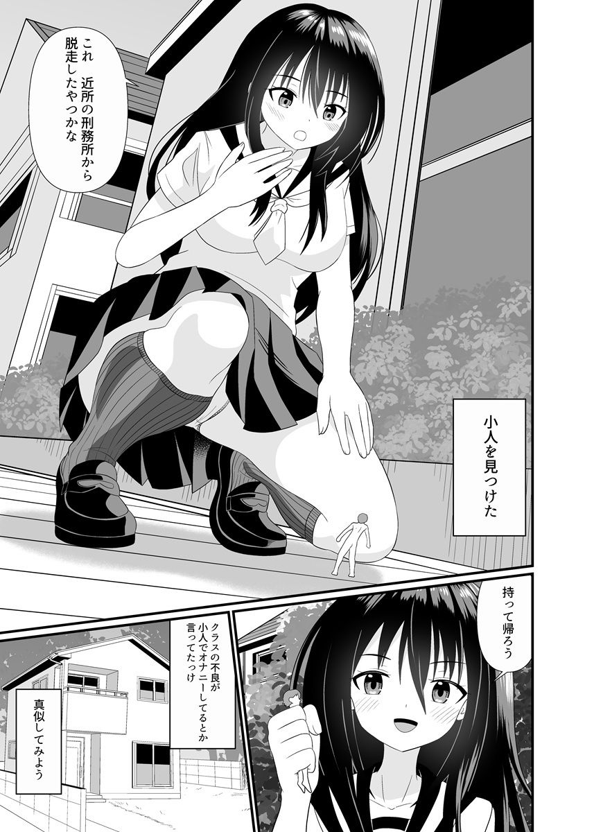 サンプル画像2:小人のディルド(アホ寺僧侶) [d_690012]