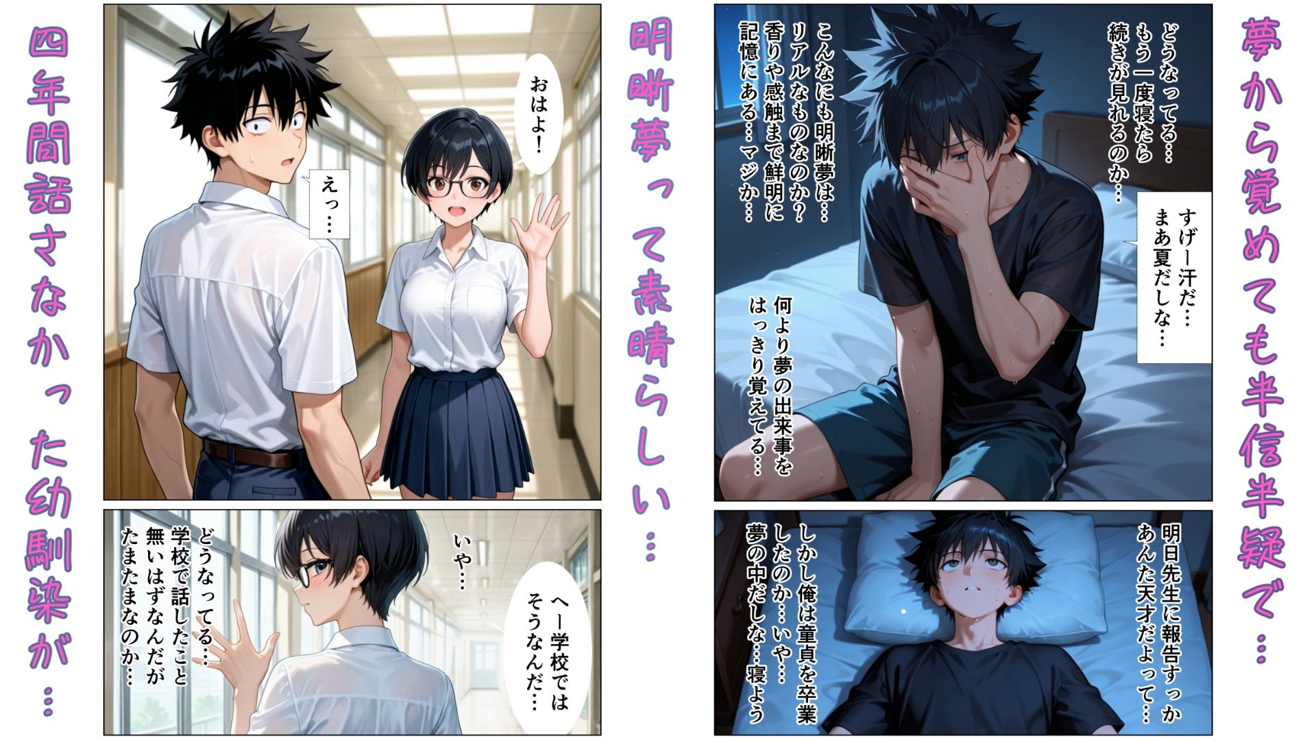 幼馴染は無慈悲な夜の女王  -または俺は如何にして明晰夢を支配するようになったか- 画像9