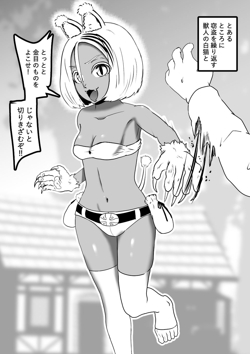 サンプル画像2:ヴァンパレイド8・5 〜白猫 黒狼 調教編〜(トンテン) [d_690253]