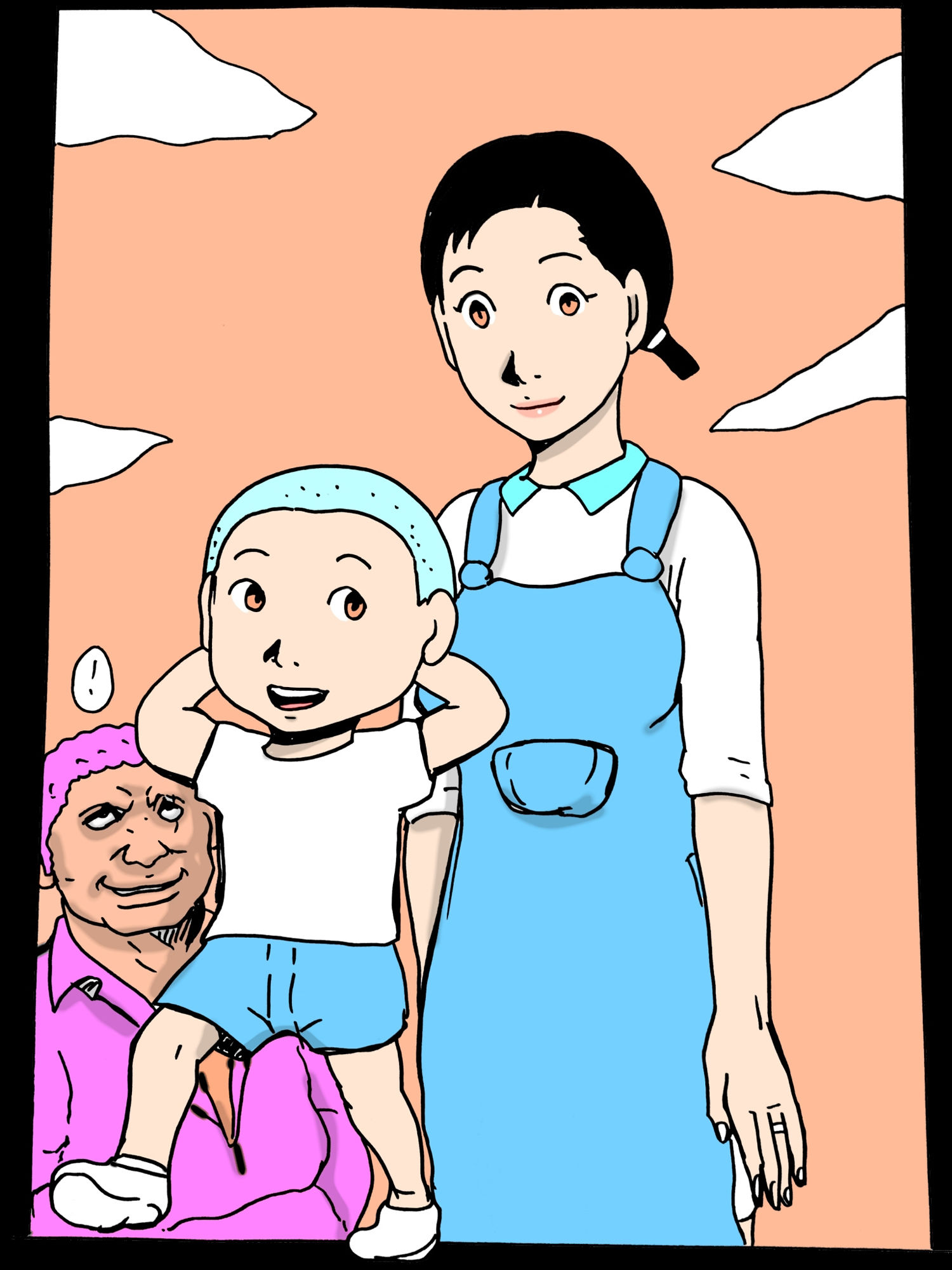 サンプル画像1:カァちゃんが近所のヤクザもんに狙われてた(N-zumi-ha) [d_690920]