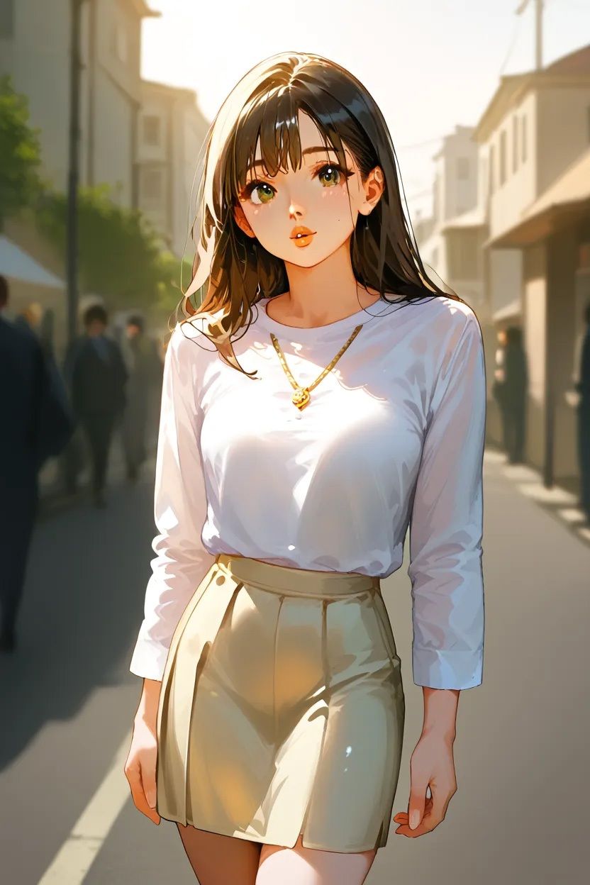 夫の留守中、浴室に響く喘ぎ声 画像1