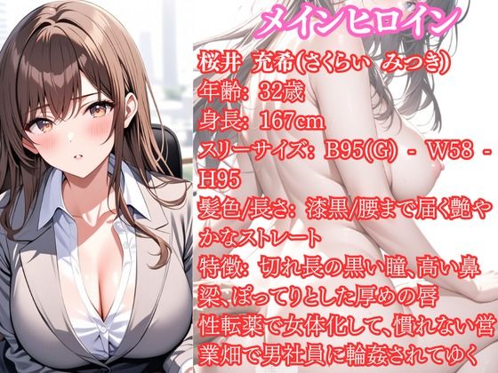 サンプル画像4:突然美少女にされた俺 牡群れたちの獲物(ウィザード) [d_691210]