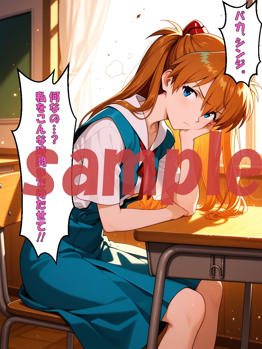 サンプル画像2:◇ シンジの復讐、生意気なアスカにお仕置きを…… ◇(エレガントビジョン) [d_691530]