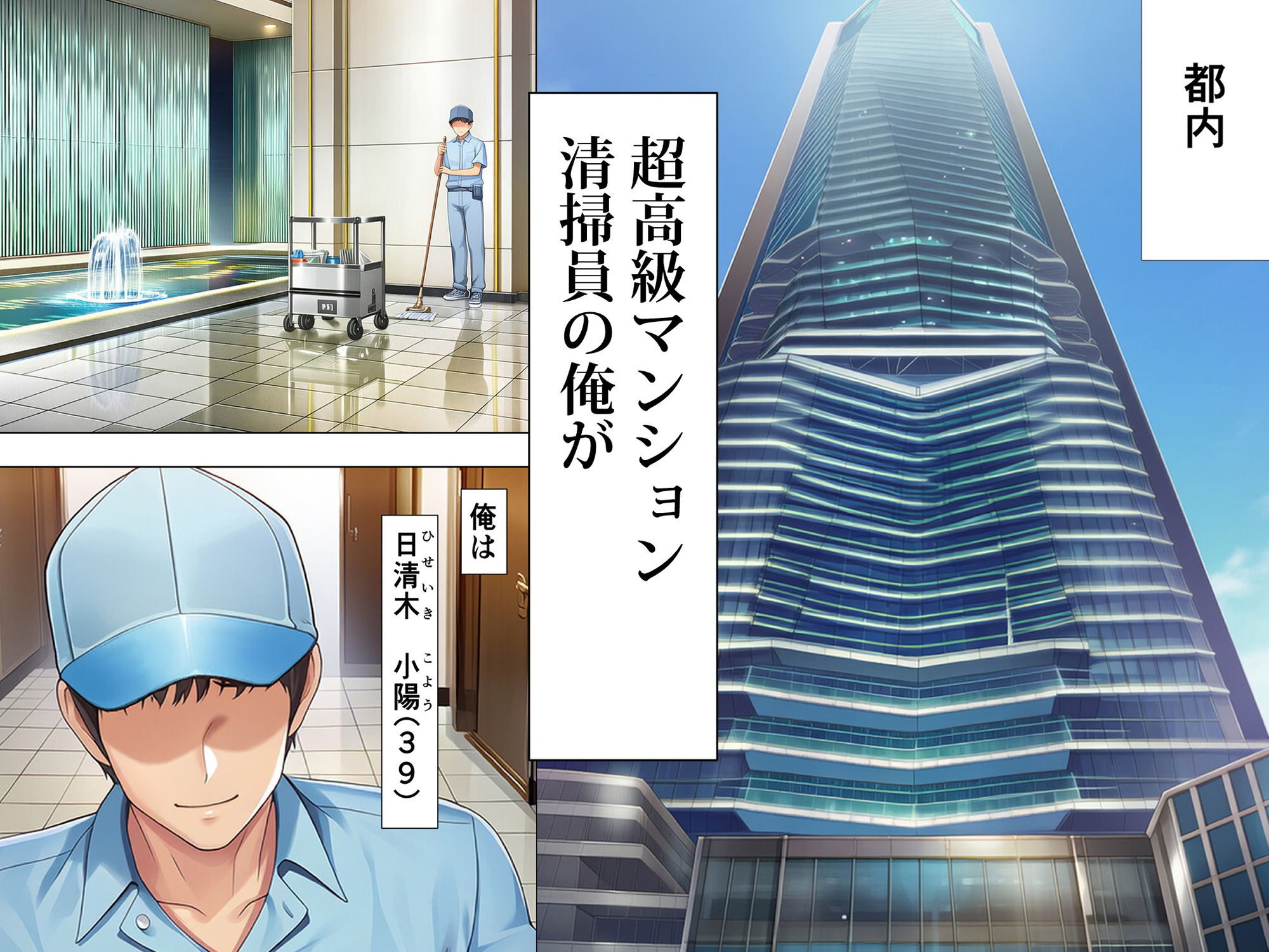 超高級マンション清掃員の俺、仕事ついでにハイスペ美人居住者たちの愚痴を聞いていたら完全合意の中出しハーレム生活を送ってしまう 画像2