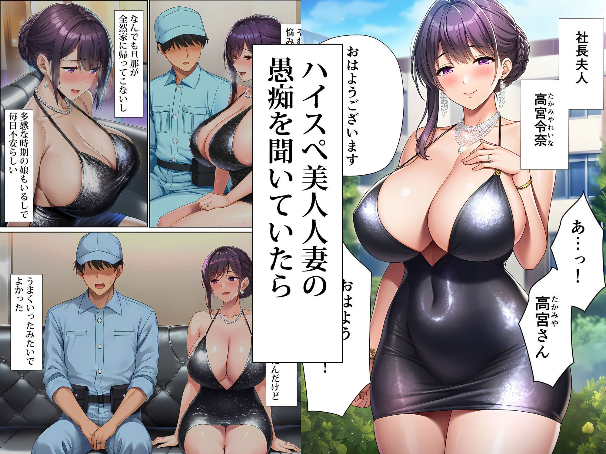 超高級マンション清掃員の俺、仕事ついでにハイスペ美人居住者たちの愚痴を聞いていたら完全合意の中出しハーレム生活を送ってしまう 画像3