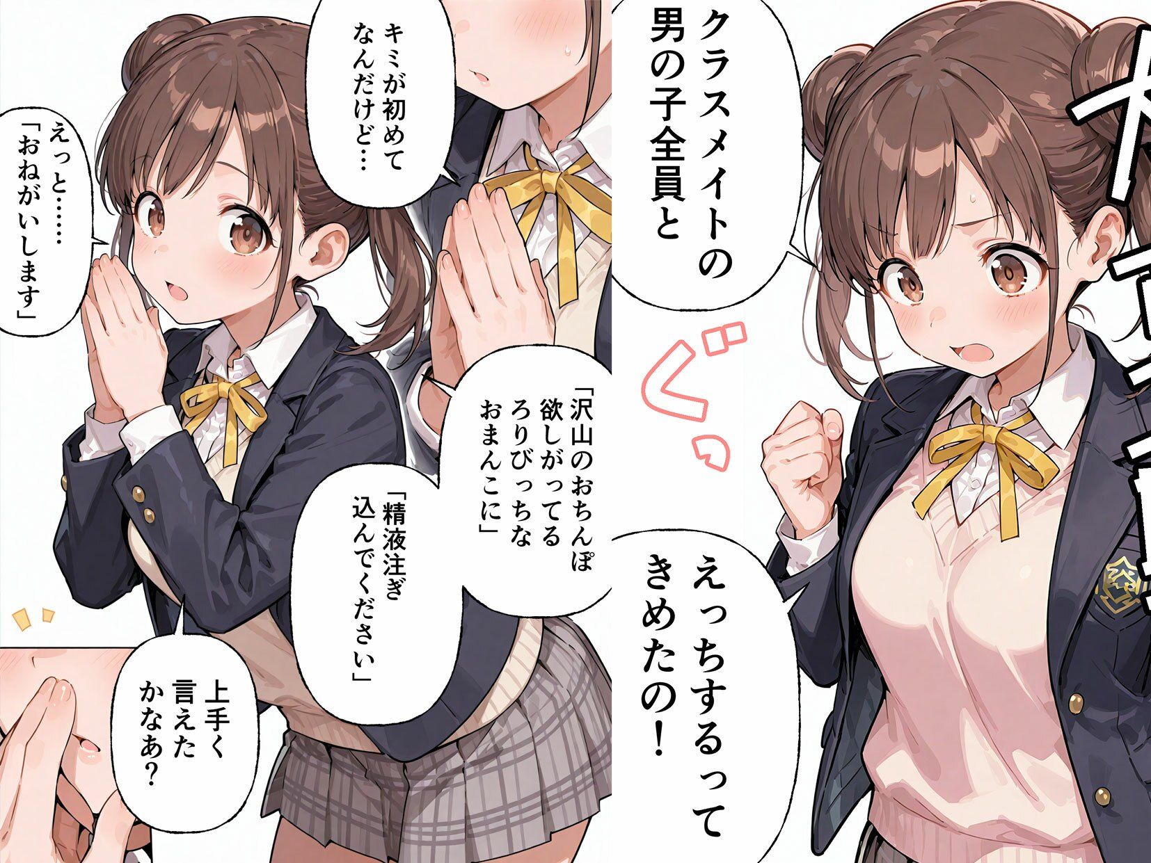 サンプル画像2:ろりびっちになりたいアイドルが俺と練習セックスする話(えろばんす亭) [d_692055]