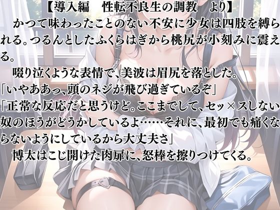 サンプル画像4:突然美少女にされた俺 TSFNTRプログラム  導入編(ウィザード) [d_692185]