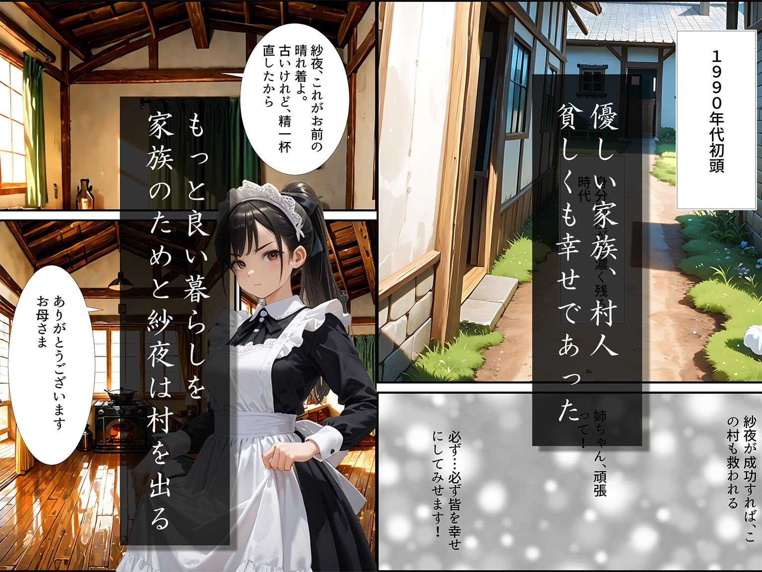 サンプル画像3:［4K/高画質コミック版］  孕ませご奉仕学園〜子宮でご奉仕させていただきます〜 三崎紗夜(ご奉仕カリキュラム) [d_692558]