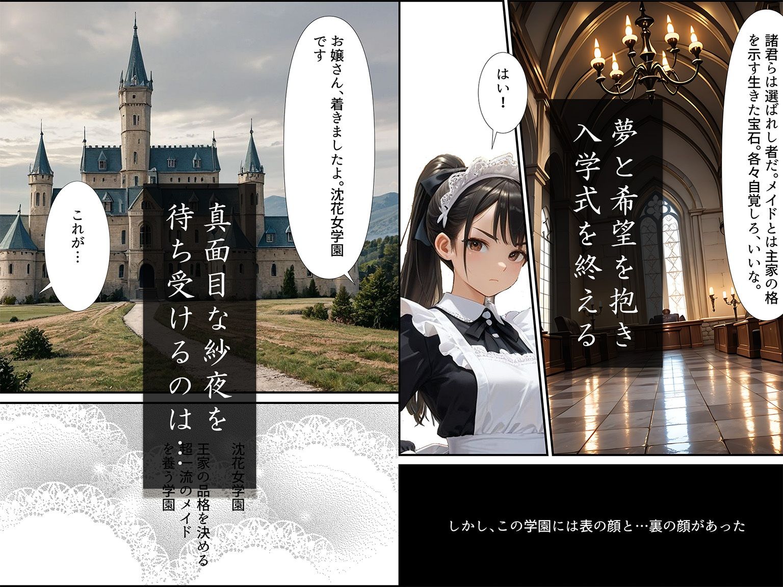 ［4K/高画質コミック版］  孕ませご奉仕学園〜子宮でご奉仕させていただきます〜 三崎紗夜 画像4