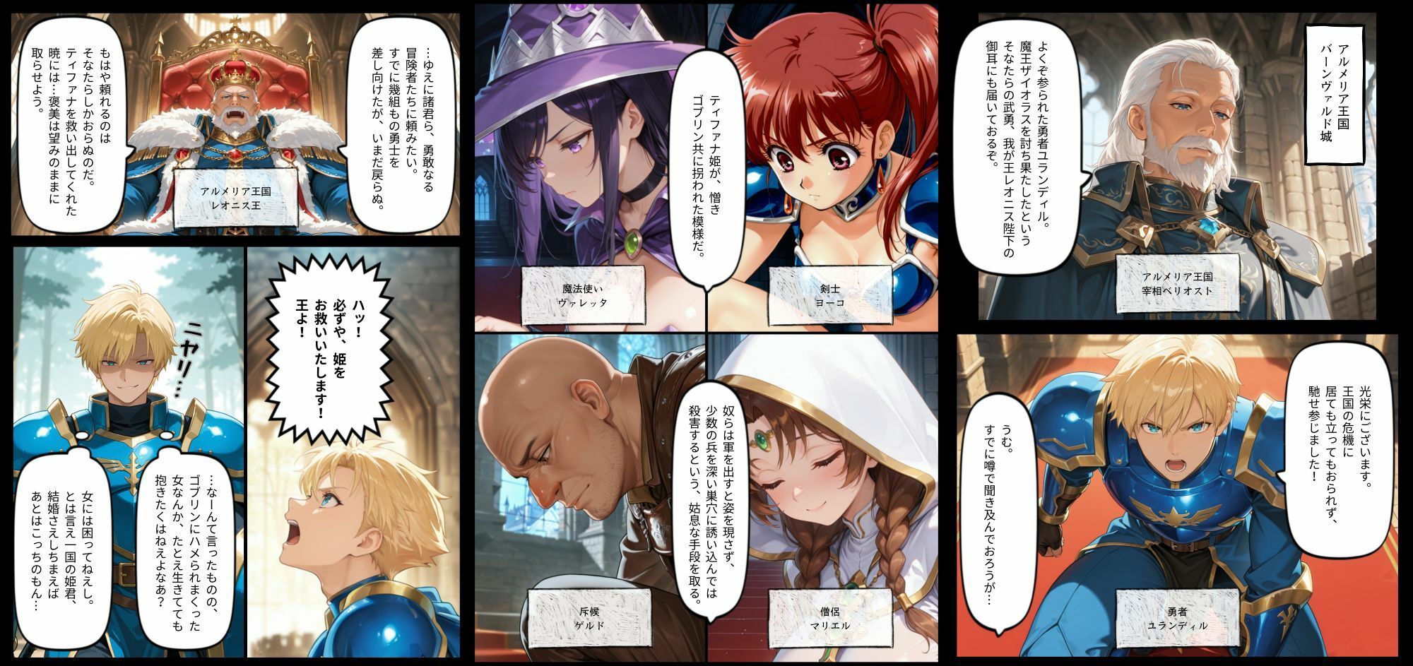 サンプル画像2:【コミック版】ゴブリン姦〜姫もエルフも冒険者も〜(ジアン八世) [d_692729]