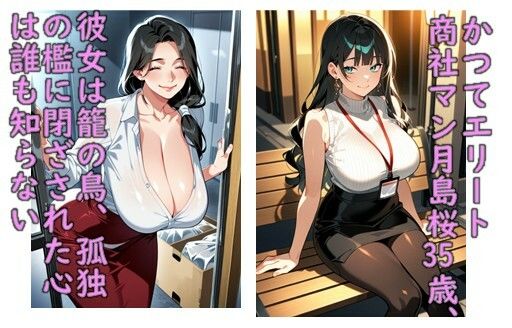 メス堕ち飼育  オナホにされるニート堕ち元エリート月島桜35歳 画像1