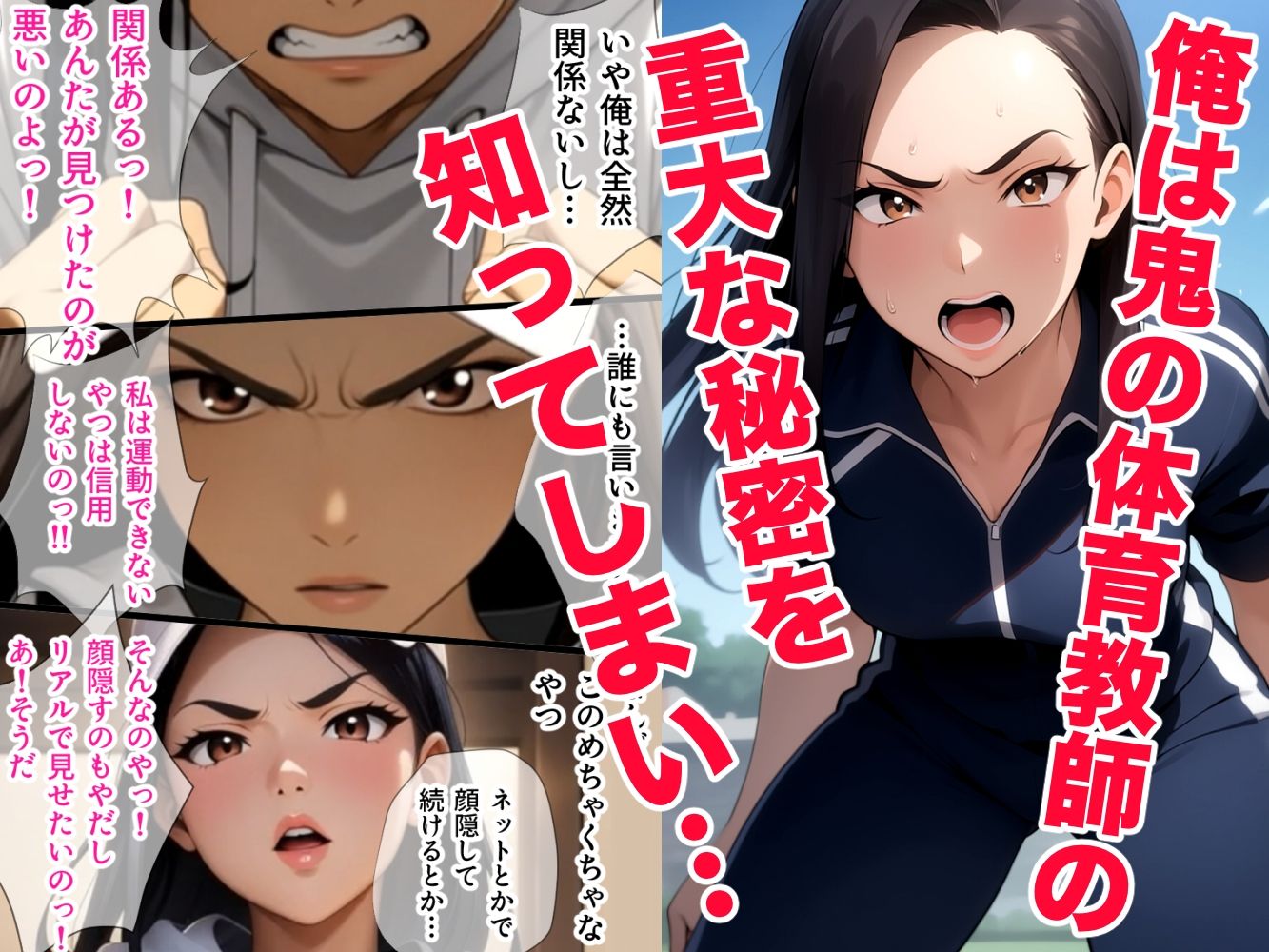 鬼体育教師の裏の顔 運動音痴の僕をゴミクズのように扱う体育教師の秘密を知って以来、彼女と毎日ヤリまくり！彼女のヒイヒイいいまくる姿を同級生は誰も知らない！ 画像2