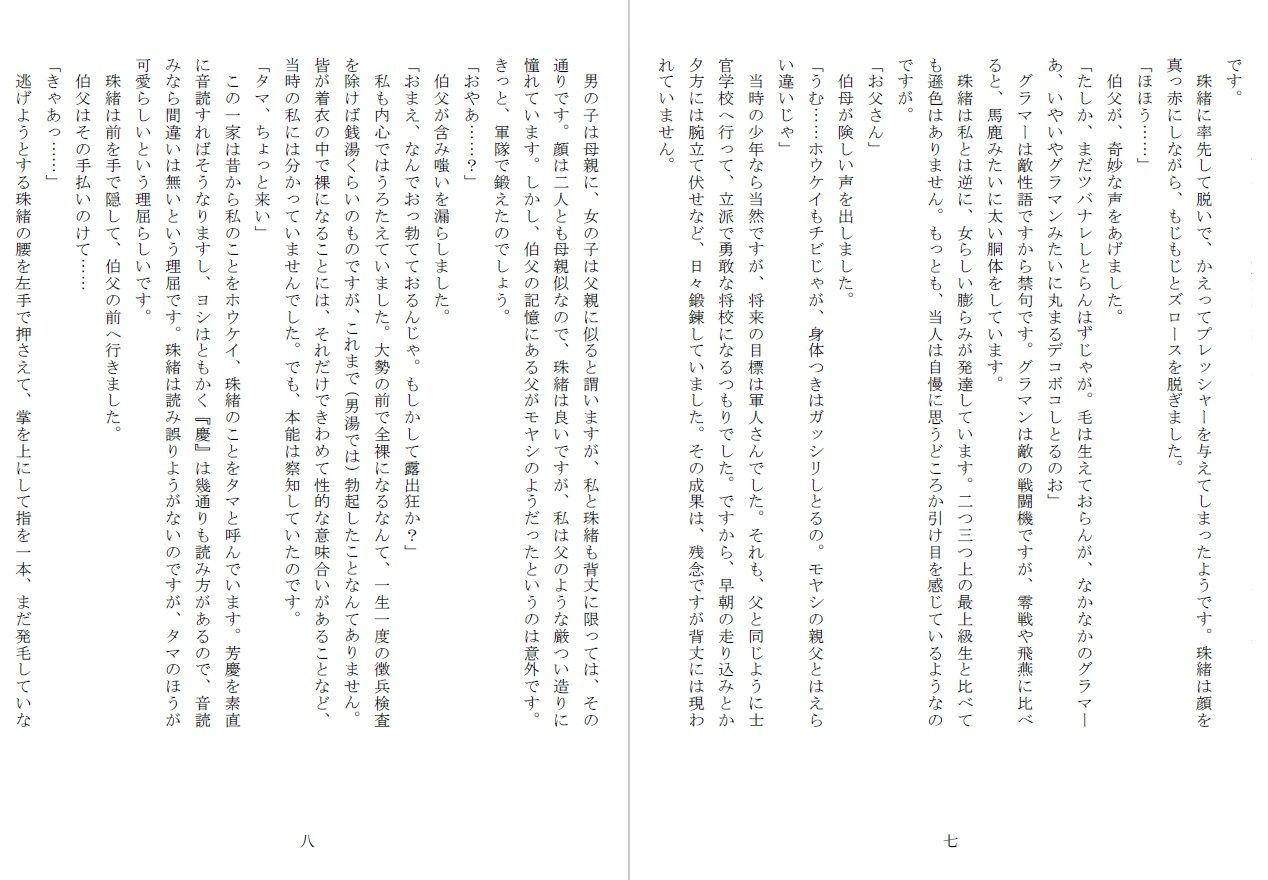 少非国民の兄妹（つがい） エロ漫画5