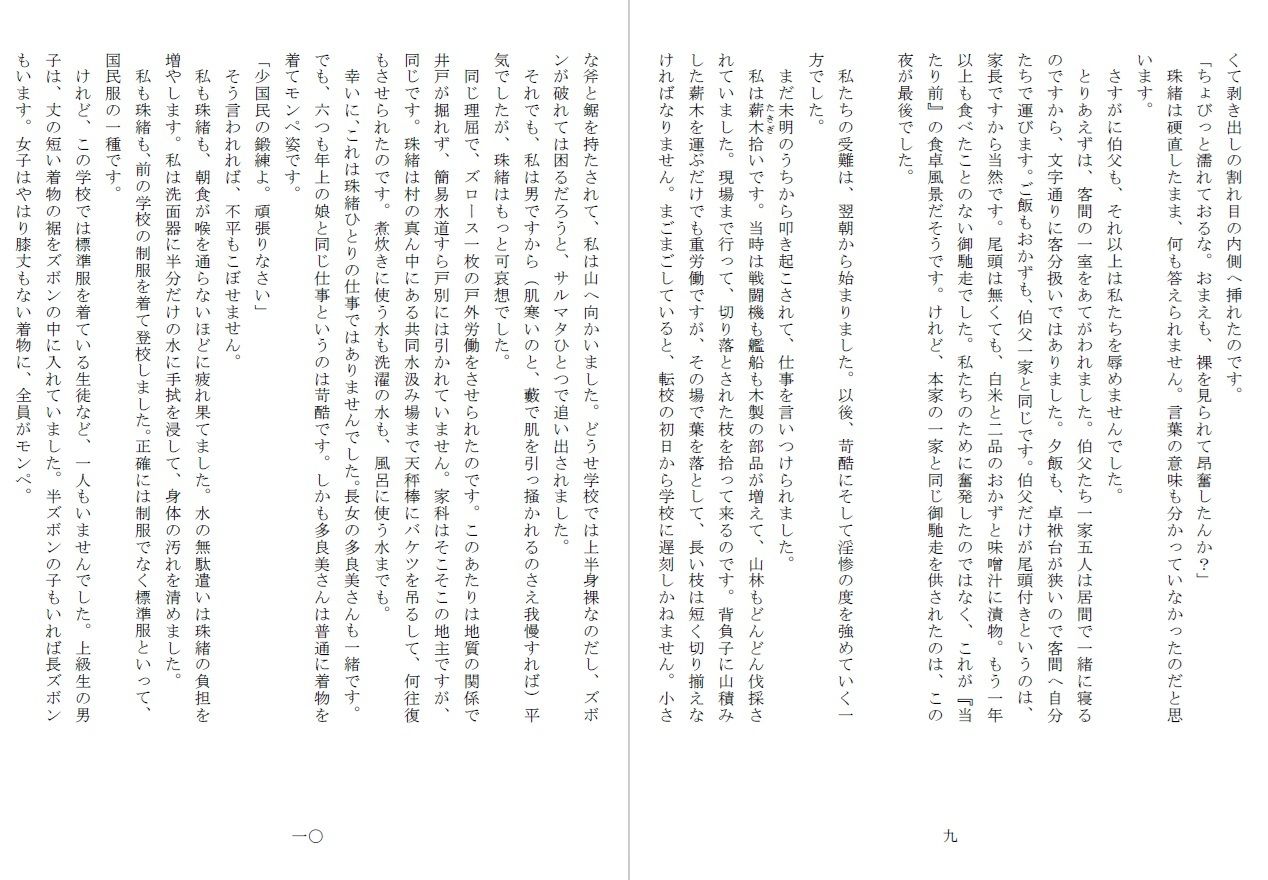 少非国民の兄妹（つがい） エロ漫画6