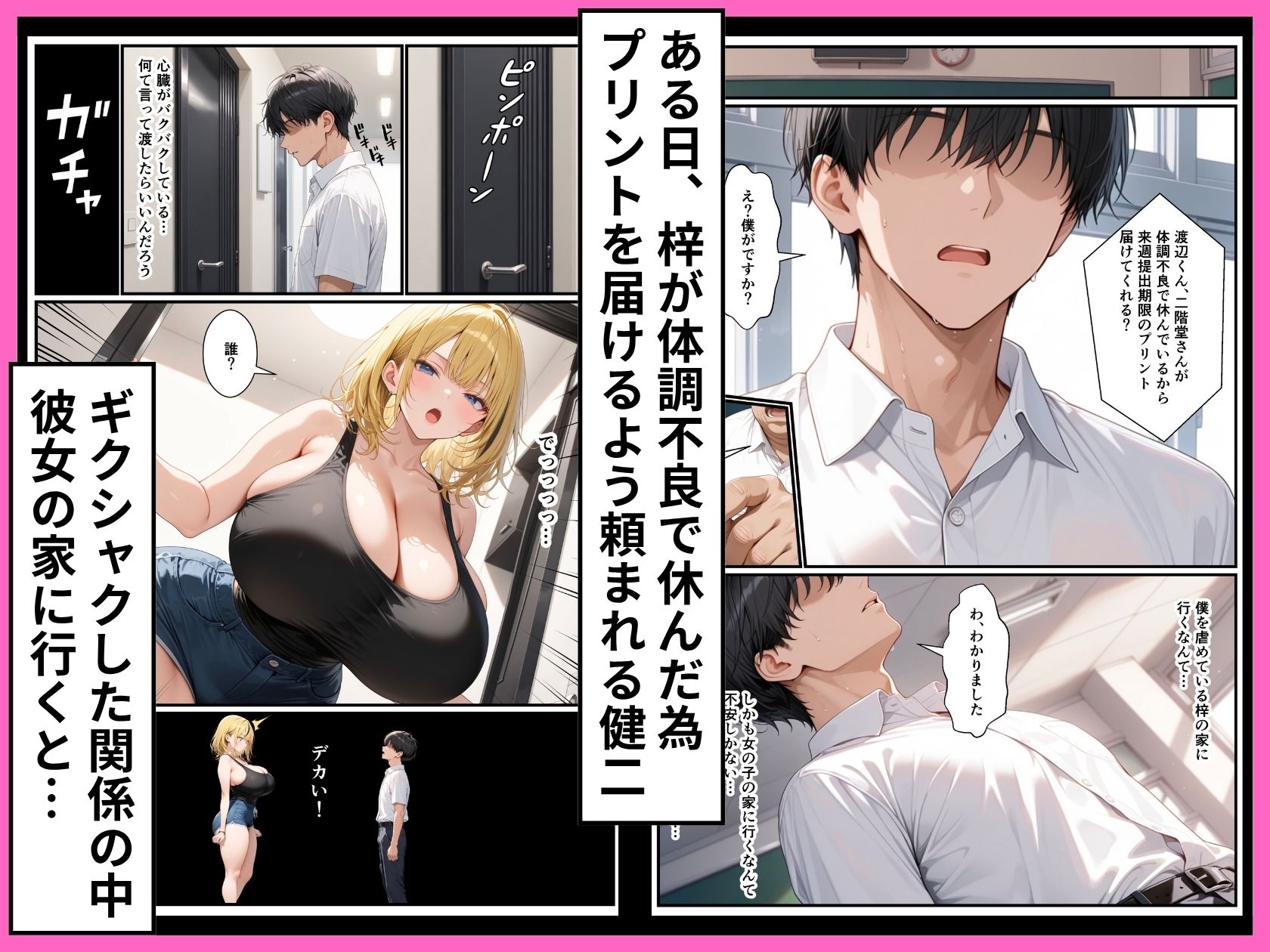 幼馴染のでっかいギャルとイチャらぶセックスした話 画像4