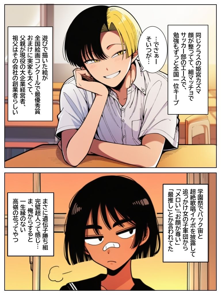 サンプル画像5:キミの子どもを孕ませて。ボーイッシュ陸上女子がイケメンに無責任中出しされて妊娠するまで【リメイク版】(ハラメウメ) [d_694616]