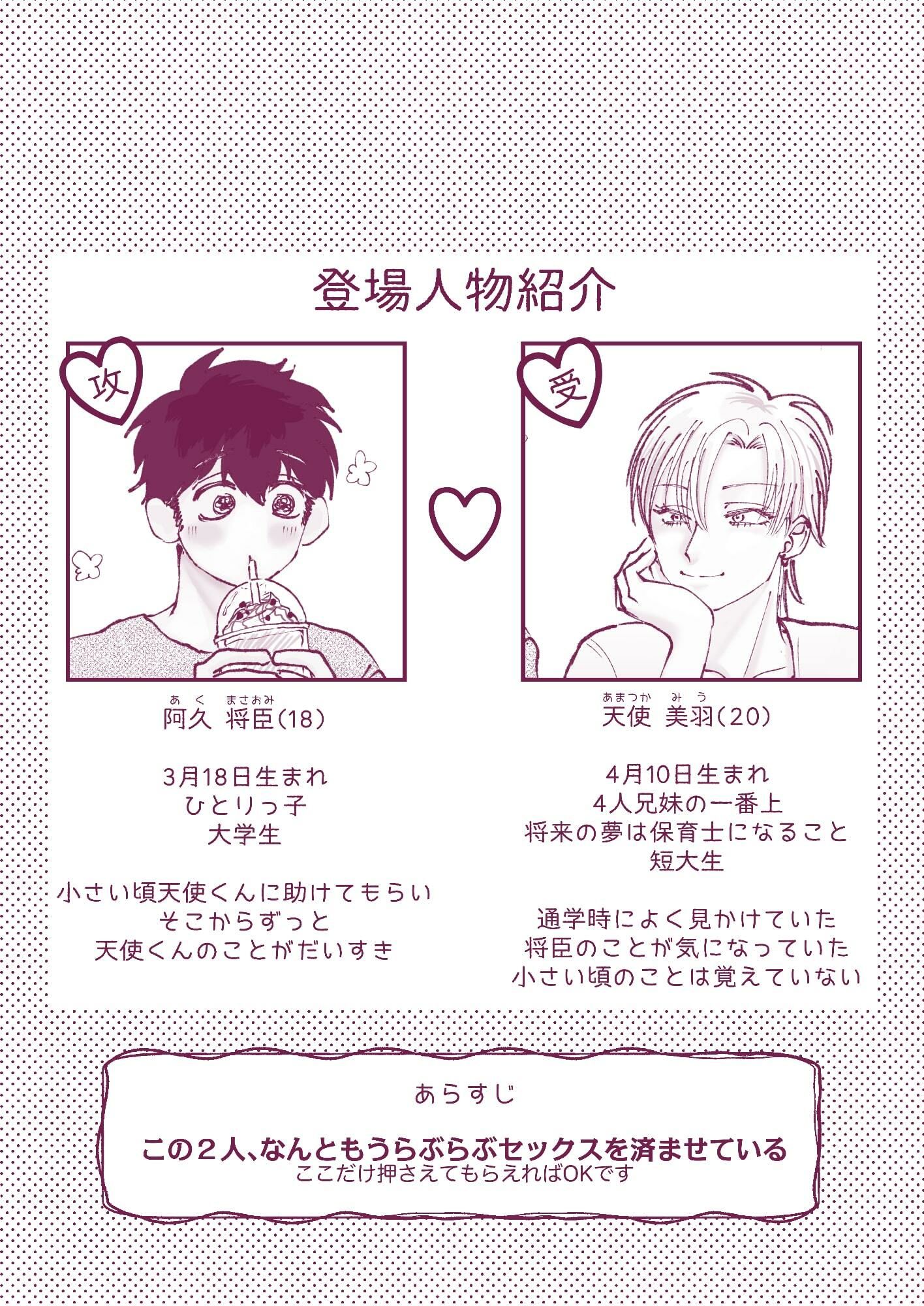 なんでも許してくれる天使くん〜乳首責め編〜 無料画像1