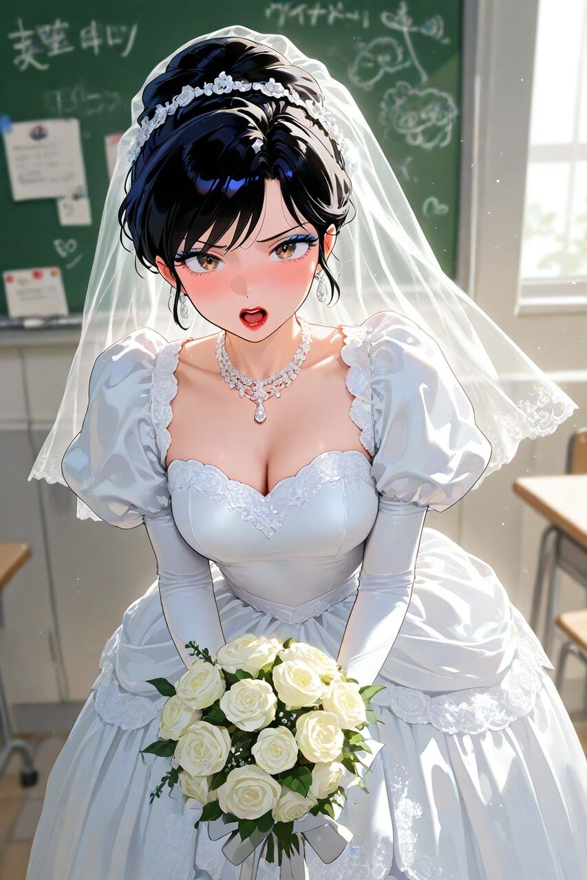 サンプル画像2:100円画集  花嫁は元男！？愛と勘違いは宇宙規模(真城の秘宝館) [d_694799]