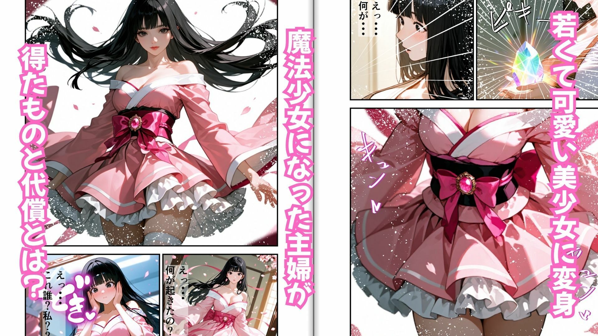 サンプル画像2:魔法少女の花(源月書房) [d_695264]