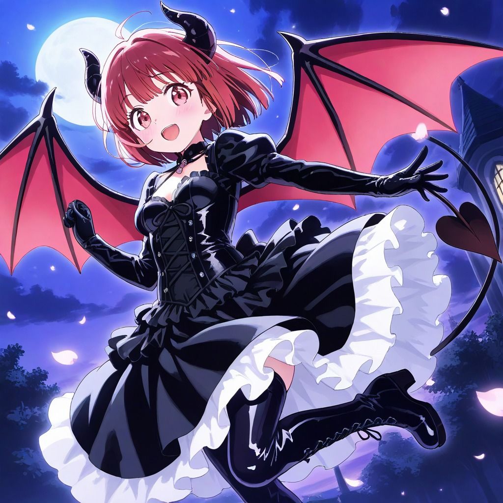 サンプル画像1:サキュバスと濃厚セックス(可愛いは正義) [d_695663]