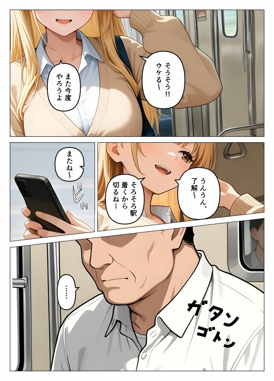 俺は治安保護員！！悪い子には性的罰を与える！！ 画像1